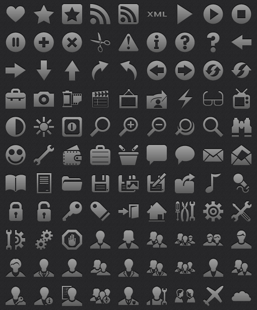 iOS Bar Button Icons