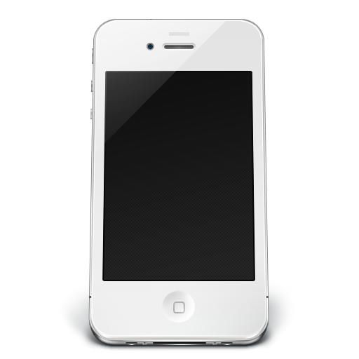iPhone Phone Icon White iPhone Phone Icon White