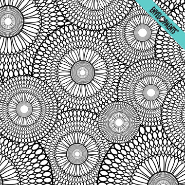 Kaleidoscope Pattern Coloring Pages Printable