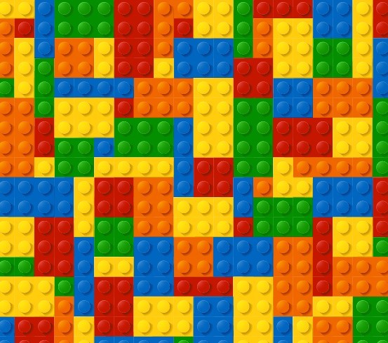 LEGO Block Vector Image Free