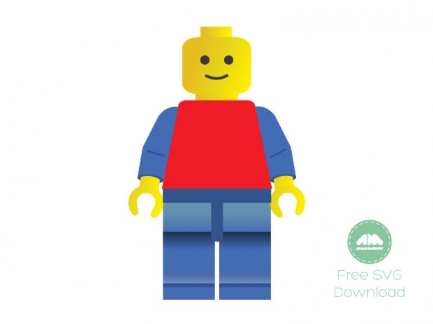 LEGO Man Vector Art