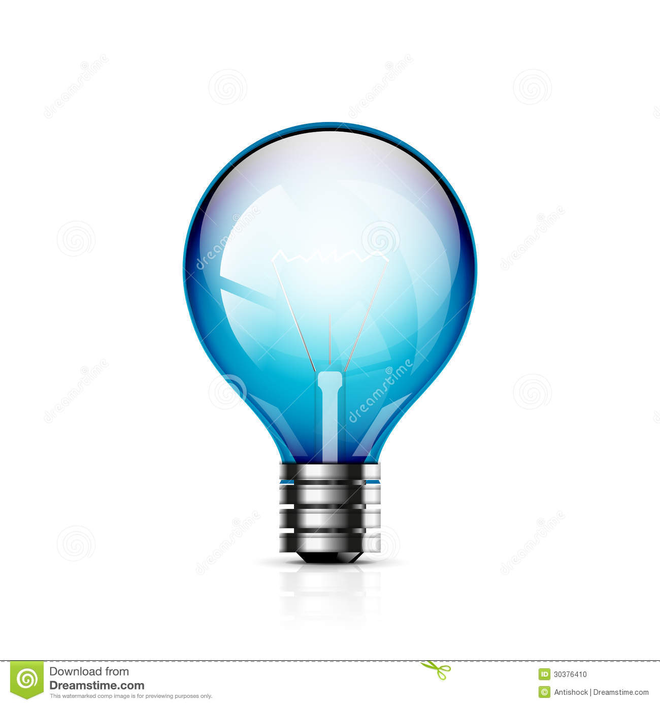 Light Bulb Icon Vector