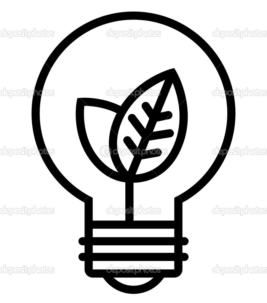 Light Bulb Icon Vector