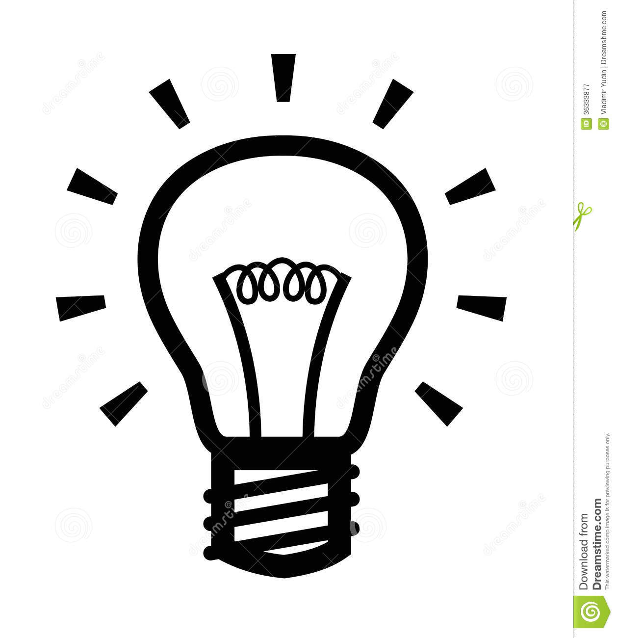 Light Bulb Vector