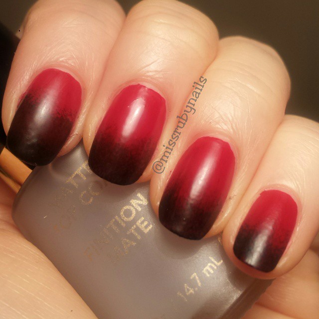 Matte Red Nail Designs