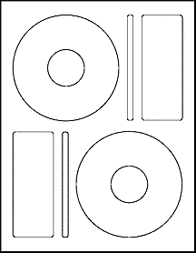 Memorex CD DVD Label Templates