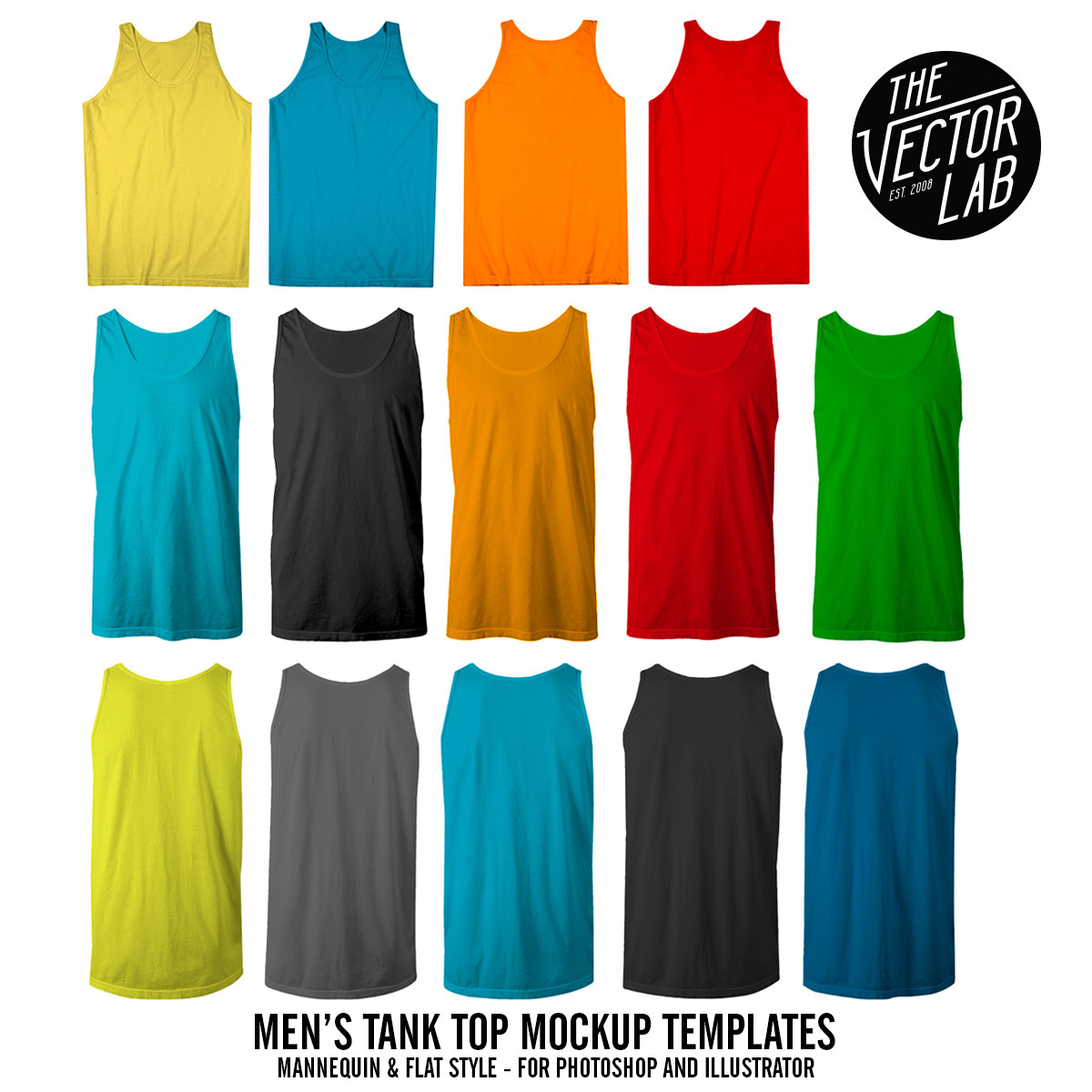 Men's Tank Top Template