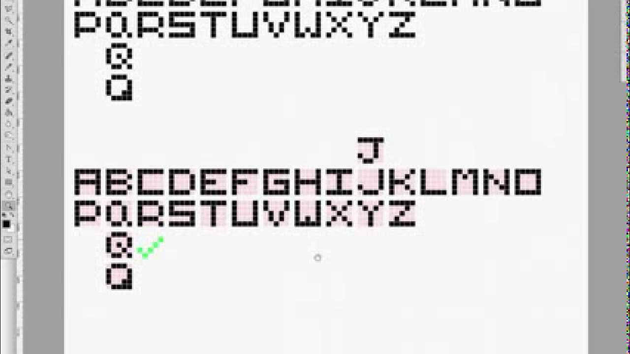 Minecraft Letter Pixel Fonts Minecraft Letter Pixel Fonts