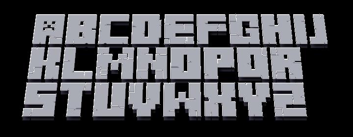 Minecraft Logo Font Minecraft Logo Font