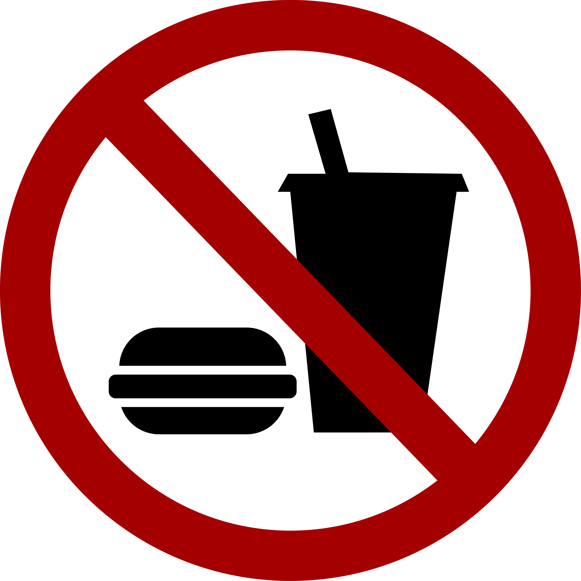 No Food or Drink