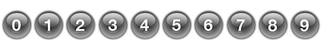 Number Button Icons Free