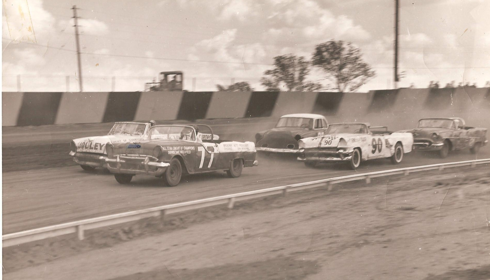 Old Vintage Stock Car Racing