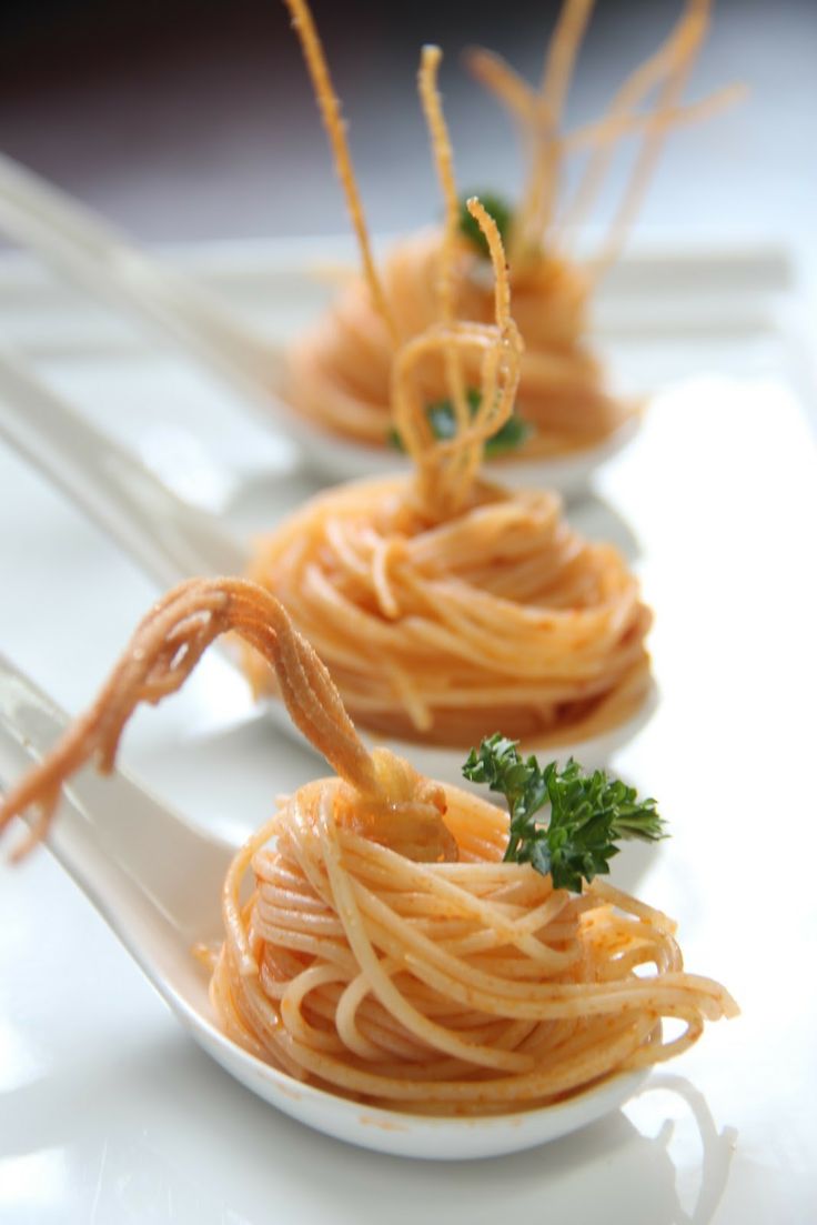 Pasta Food Plating and Presentation