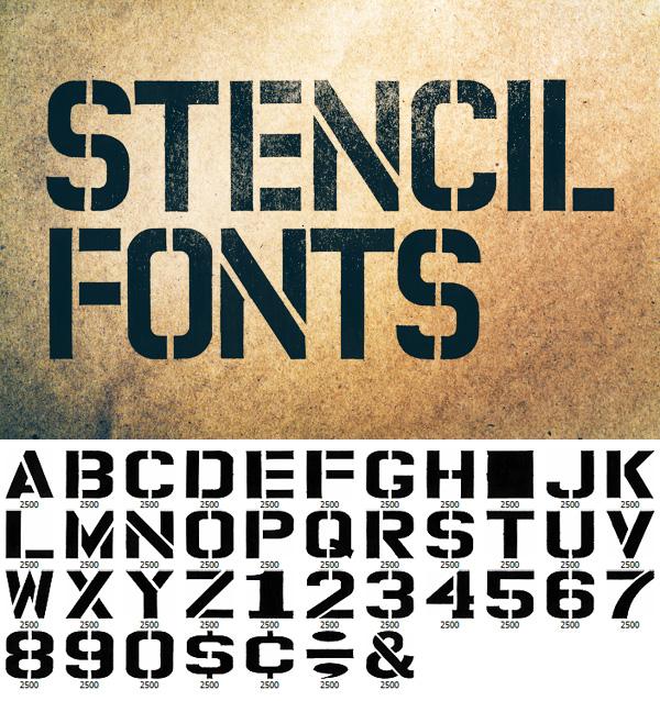 Permanentmarker Stencil Fonts