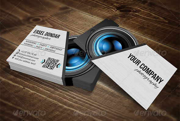 Photography Business Card PSD