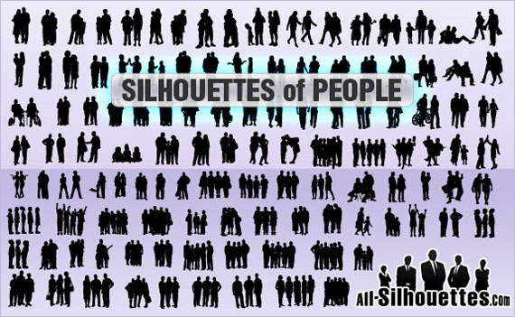 Photoshop People Silhouettes