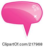 Pink Chat Icon