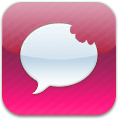 Pink iMessage Icon Pink iMessage Icon
