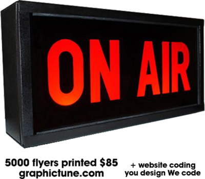 Radio On Air Sign