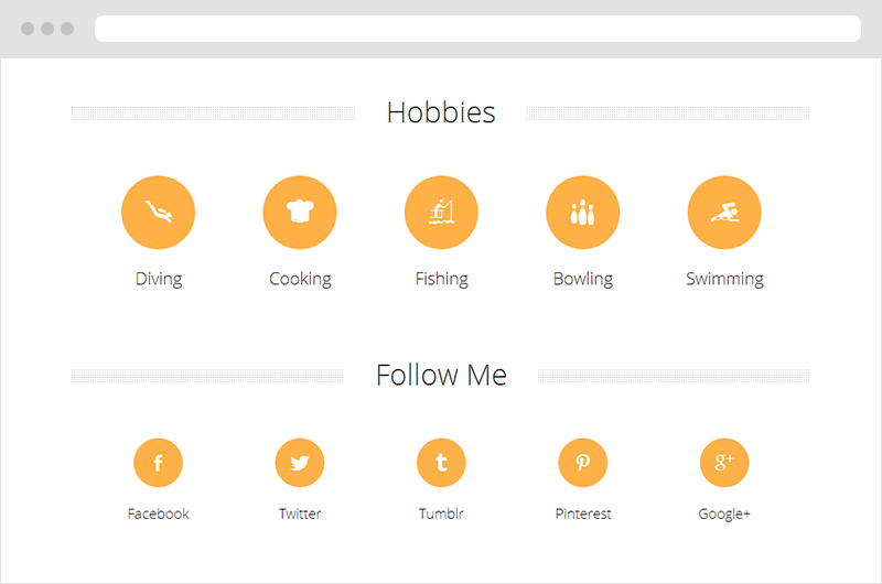 14 hobbies icon set images