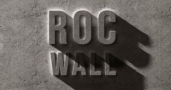 Rock Text Effect Photoshop