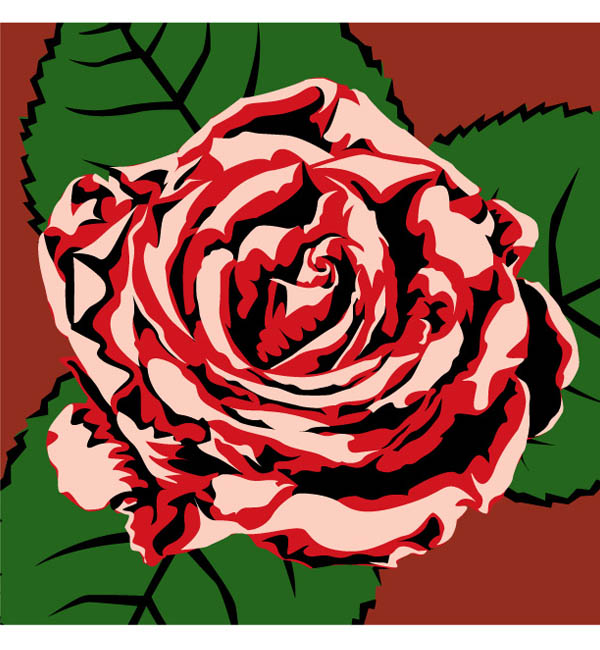 Rose Vector Art