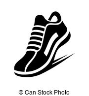 Running Shoe Icon Vector