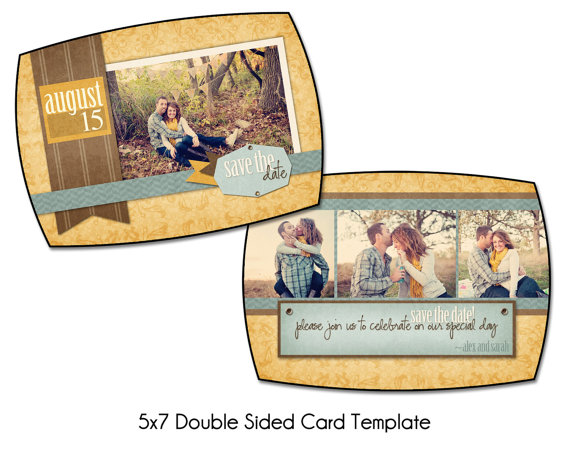 Rustic Wedding Save the Date Templates Free