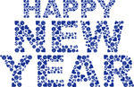 Seasons Greetings and Happy New Year Banner