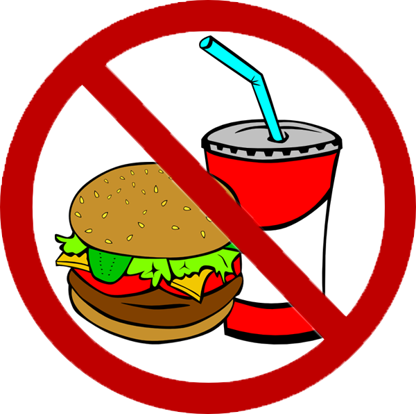 Sign No Food or Drink Clip Art