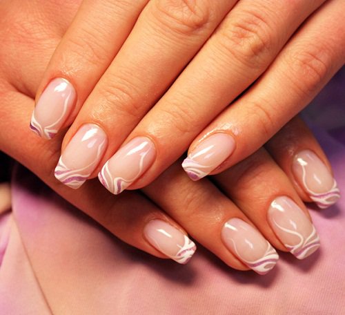 Simple White Nail Designs