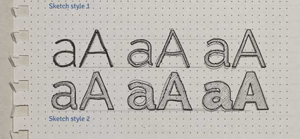 Sketch Text Effect Sketch Text Effect