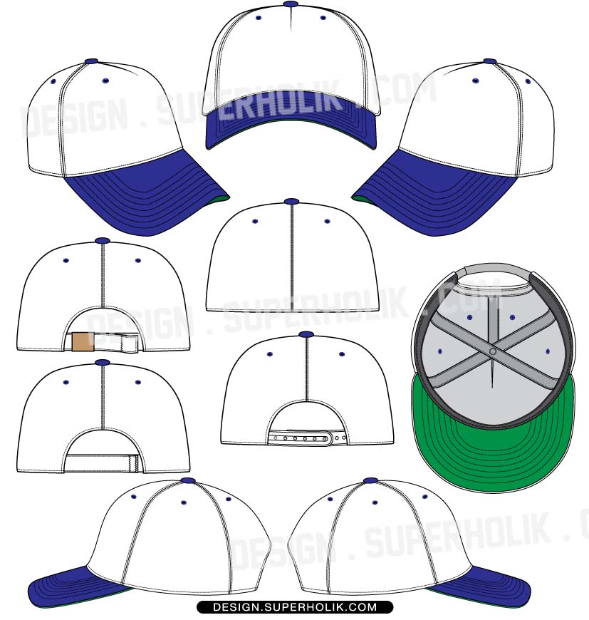 Snapback Hat Design Template Snapback Hat Design Template