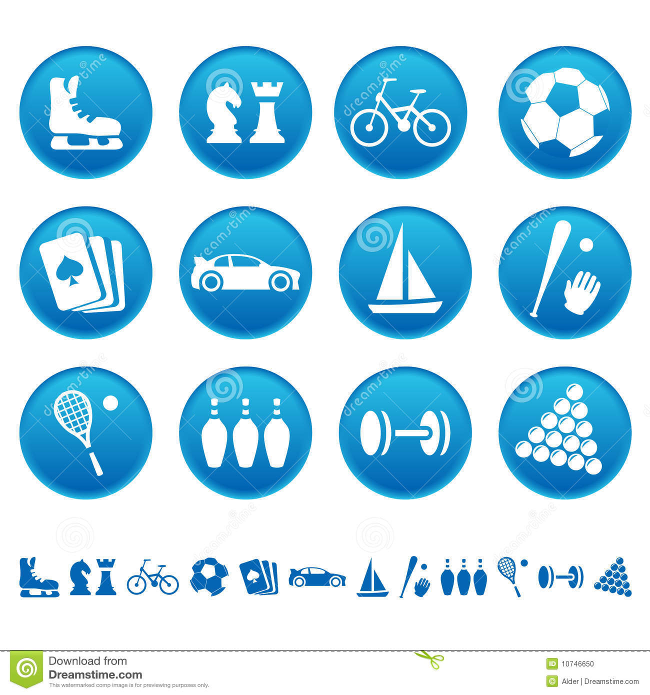 Sports and Hobbies Clip Art