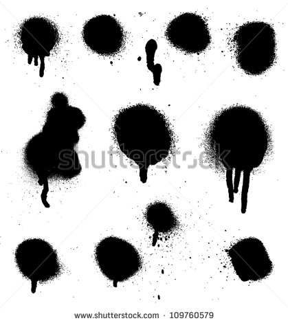 Spray-Paint Vector Art