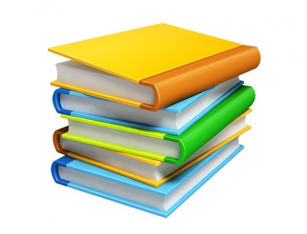 Stack of Book Icon Vector