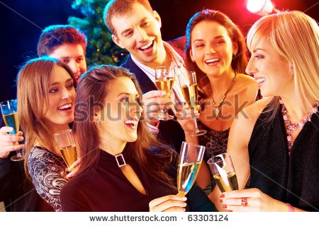 Stock Photos People at a Party