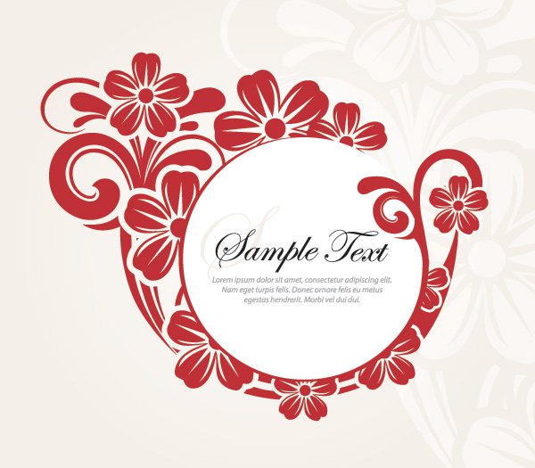 Stylish Graphic Design Flower Vector