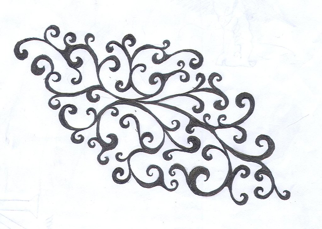 Swirly Tattoo Designs
