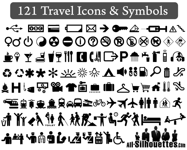 11 Vector Travel Icons Free Images