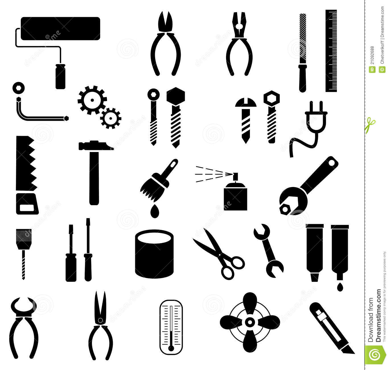 Tool Icons Vector Free