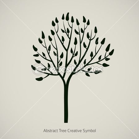 Tree Branch Silhouette Vector