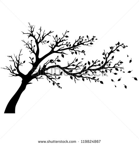 Tree Silhouette Vector Illustration