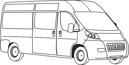 Van Drawing Clip Art