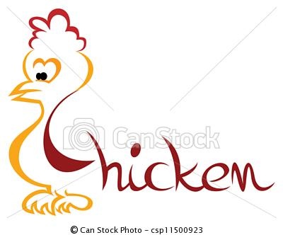 Vector Clip Art Chickens