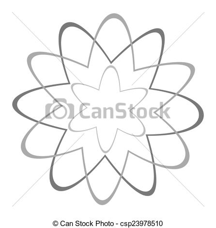 Vintage Star Shape Clip Art