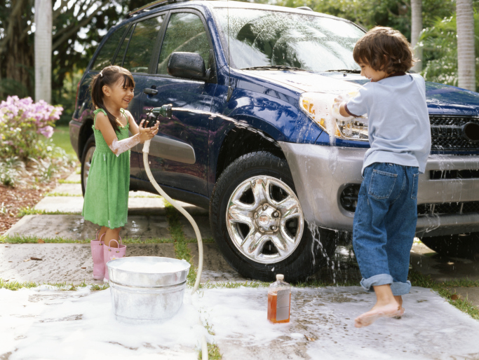 Washing Your Car at Home