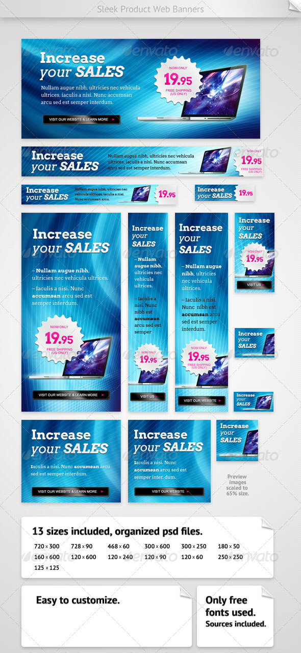 Web Banner Ad Templates