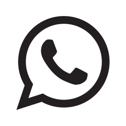 Whats App Icon Black