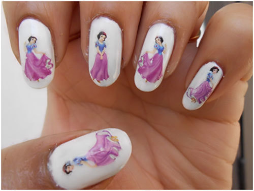 White Nail Designs Steps